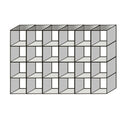 New Toughen Glass Cube Display Set Counter Top Or Free Standing Displays Size 24