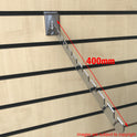 Slatwall Notched Waterfall Arm For Retail Clothes Display