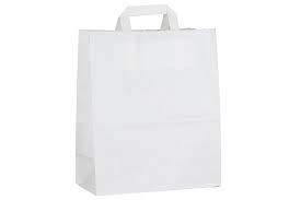 White SOS Paper Bag Box Of 250