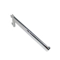 Chrome Straight Arm For Twin Slot Uprights For Retail Display Shopfittings