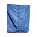 Blue Clothes Garment Rail Protective Waterproof Nylon Zipped Cover