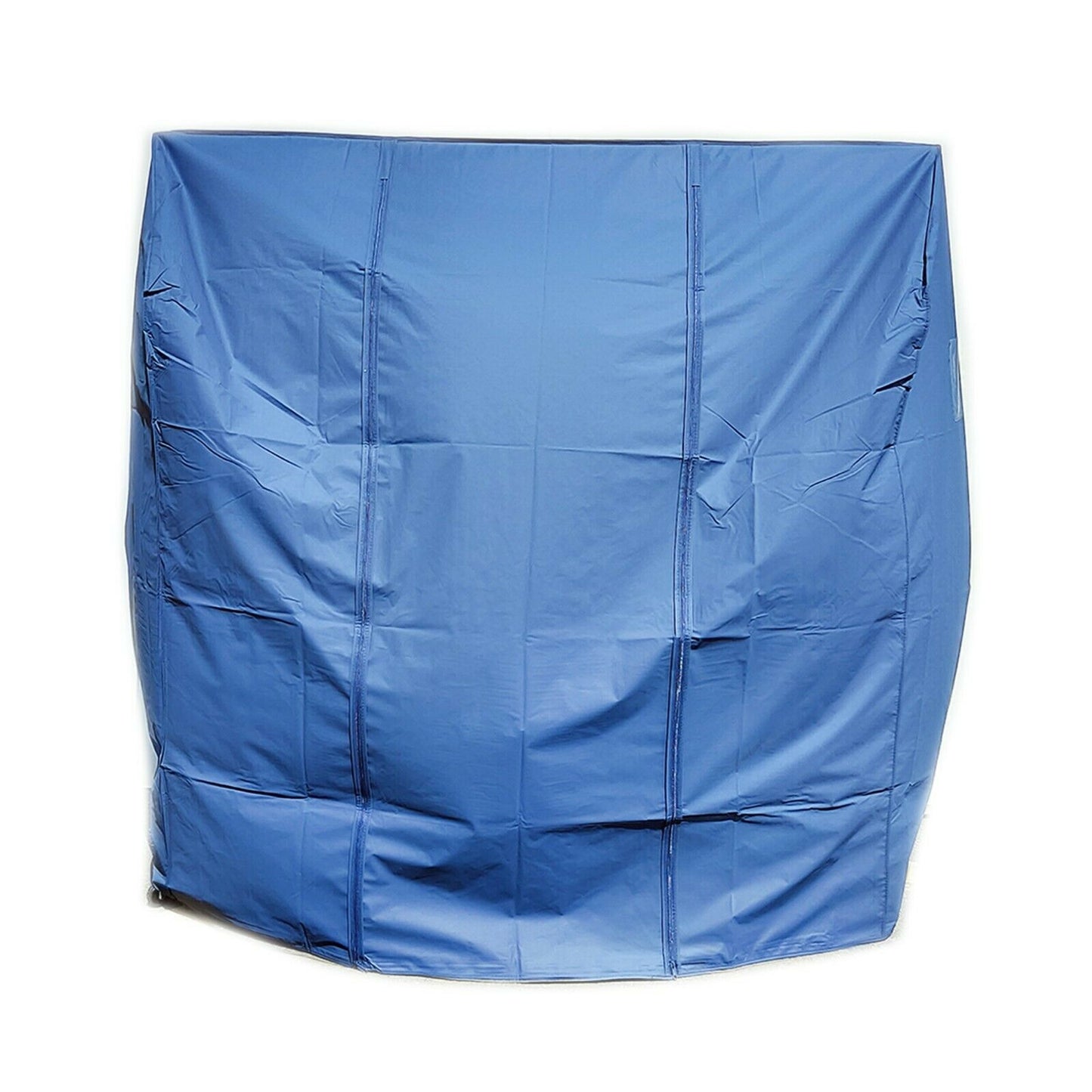 Blue Clothes Garment Rail Protective Waterproof Nylon Zipped Cover