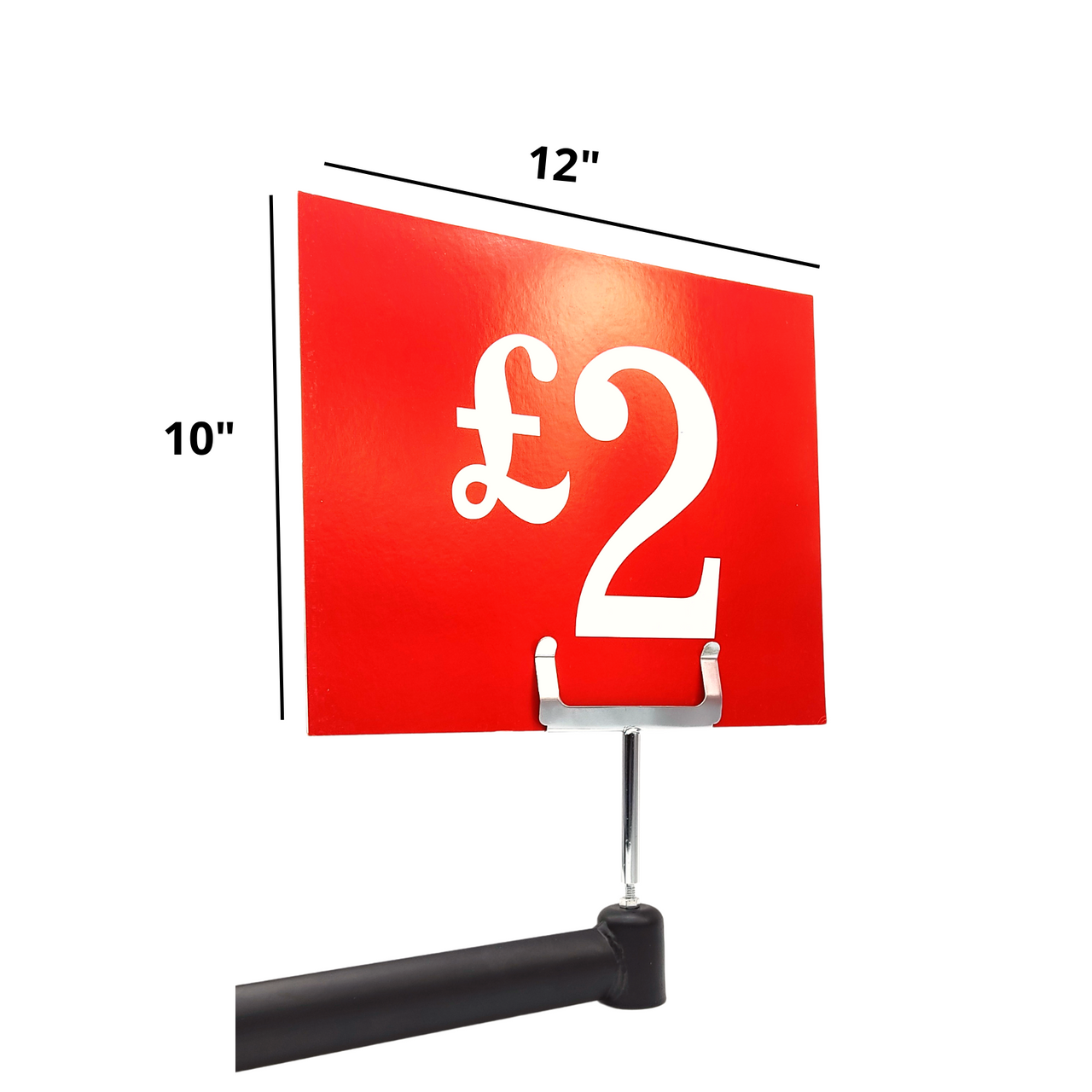 Red Display Cards Signs - £2