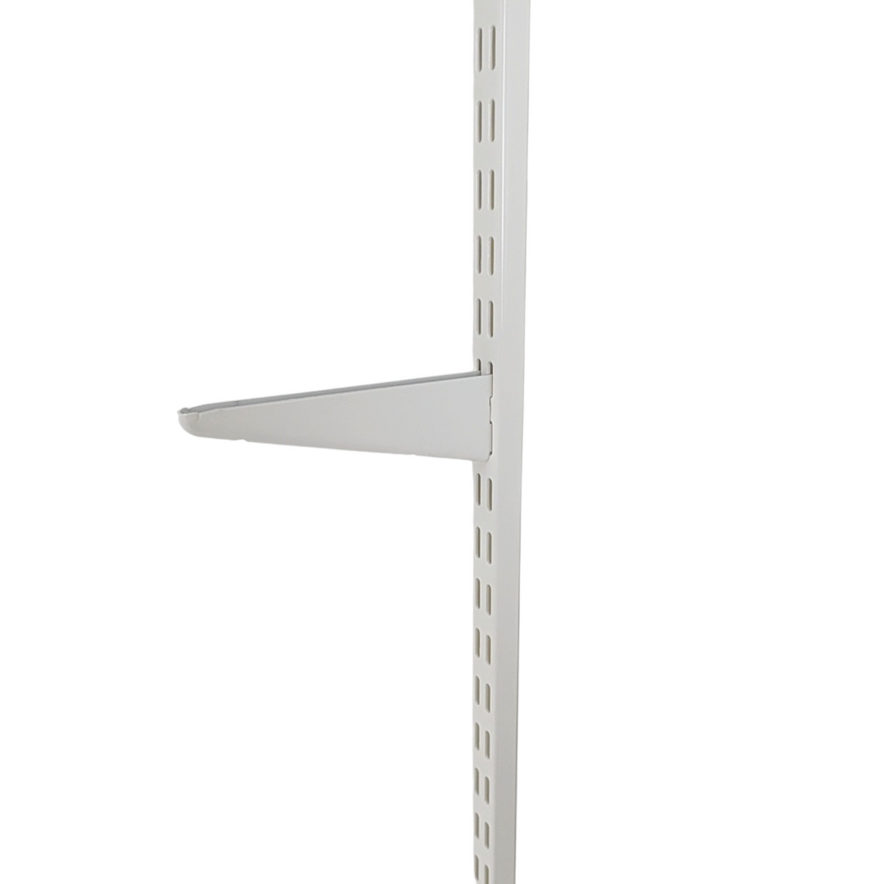 White Twin Slot Bracket