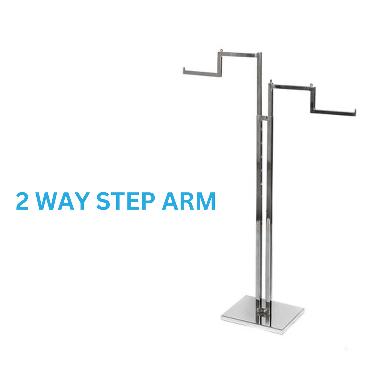 Heavy Duty Fashion Rails 4 / 2 Way, Spiral, Circular Rail, 1 Or 2 Tier Hat Stand