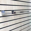 WOODEN SHELF BRACKETS (Pair) FOR SLATWALL IN 6 SIZES & SHELF IN MAPLE & WHITE