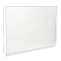 Easy Access Acrylic Poster Holder Retail Shop Window Wire Cable Display Stand