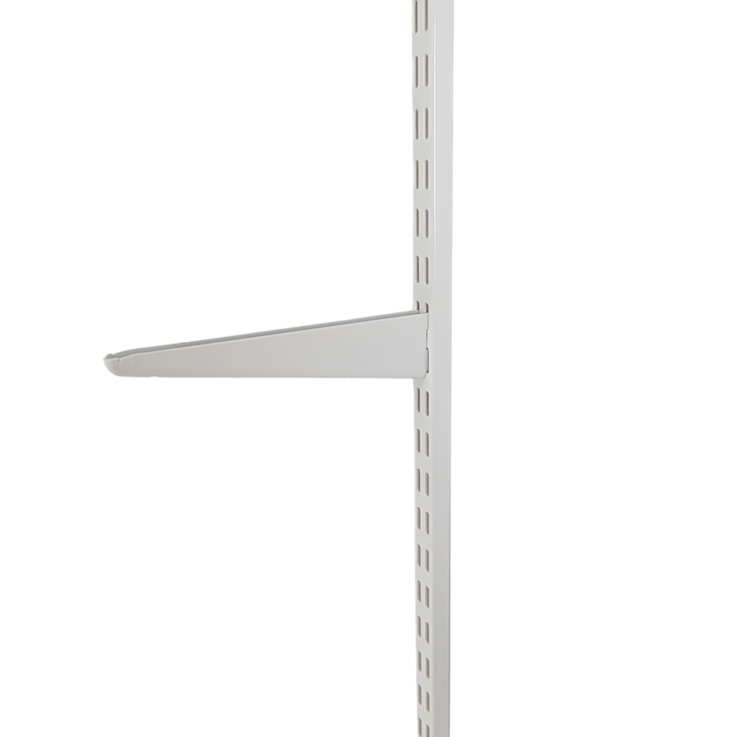 White Twin Slot Bracket