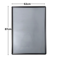 Black Snap Clip Frames Opening Poster Holders Retail Notice Display Board