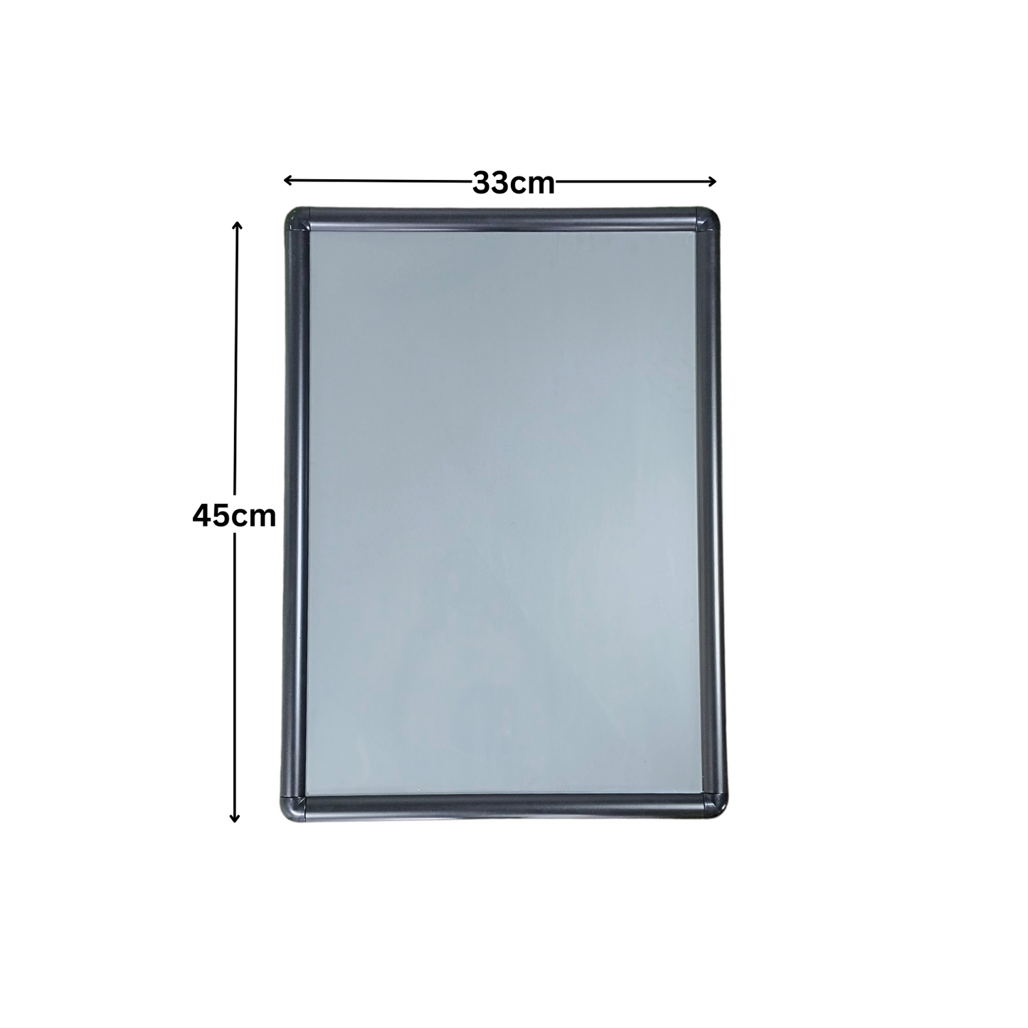 Black Snap Clip Frames Opening Poster Holders Retail Notice Display Board