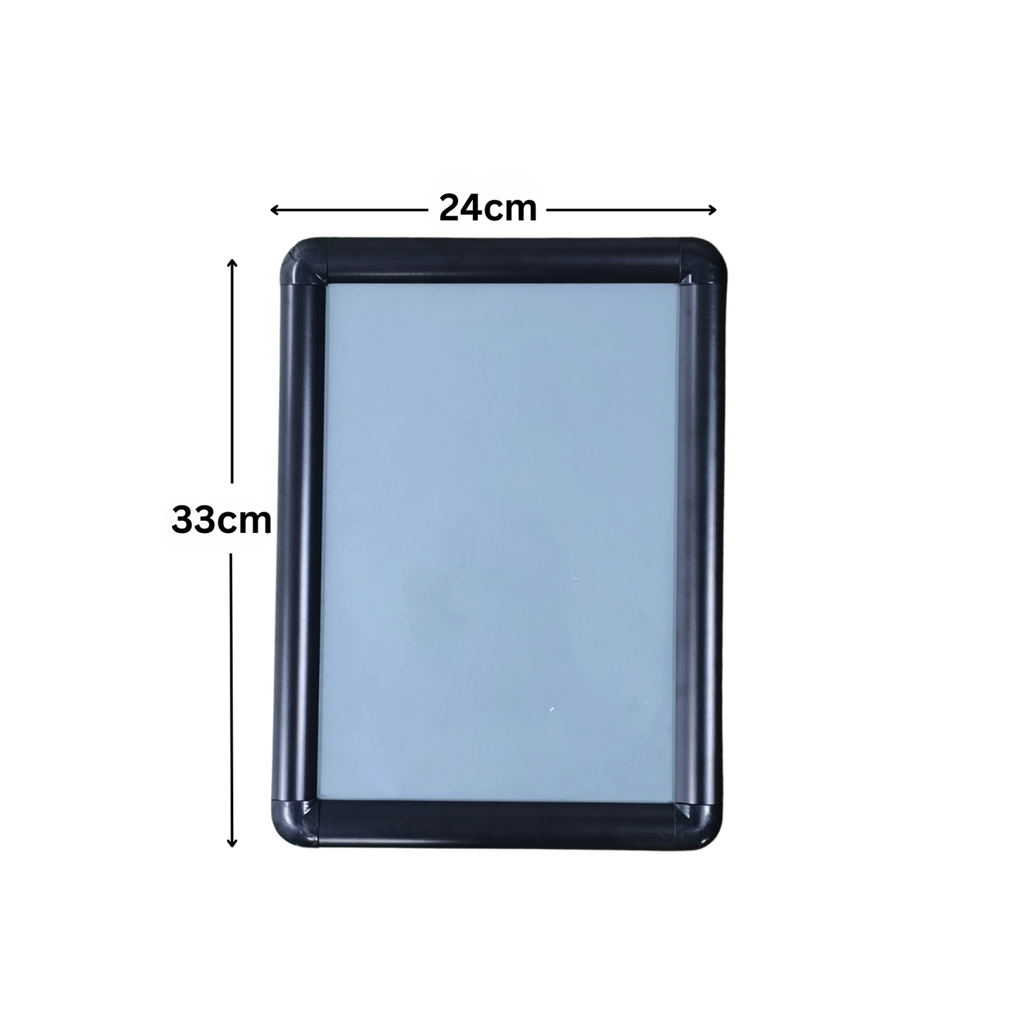 Black Snap Clip Frames Opening Poster Holders Retail Notice Display Board