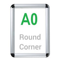 Snap Clip Frames Opening Poster Holders Retail Notice Display Board
