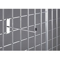Grid Mesh Hooks Single Prong Shop Display