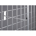 Grid Mesh Hooks Single Prong Shop Display