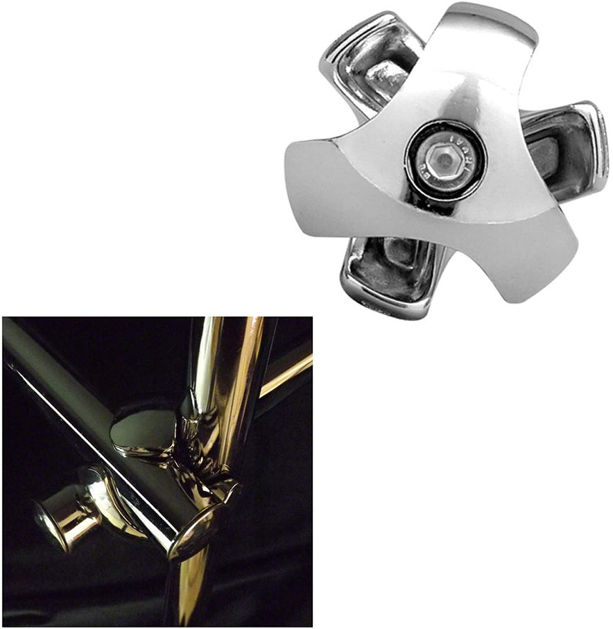 3 Way Tri Clamp Diameter New Clothes Garment Rail Walk In Wardrobe Chrome Tubing Hanging Rail System