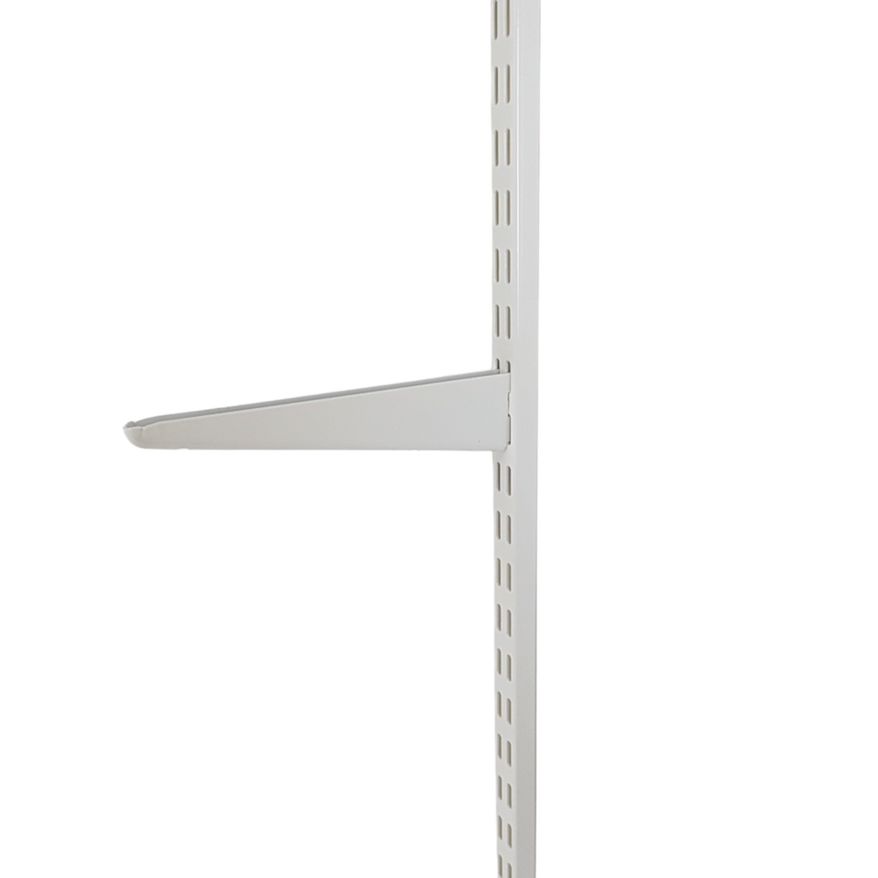 White Twin Slot Bracket