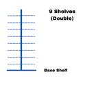 Retail Gondola Shelving Unit - H260cm X W80cm