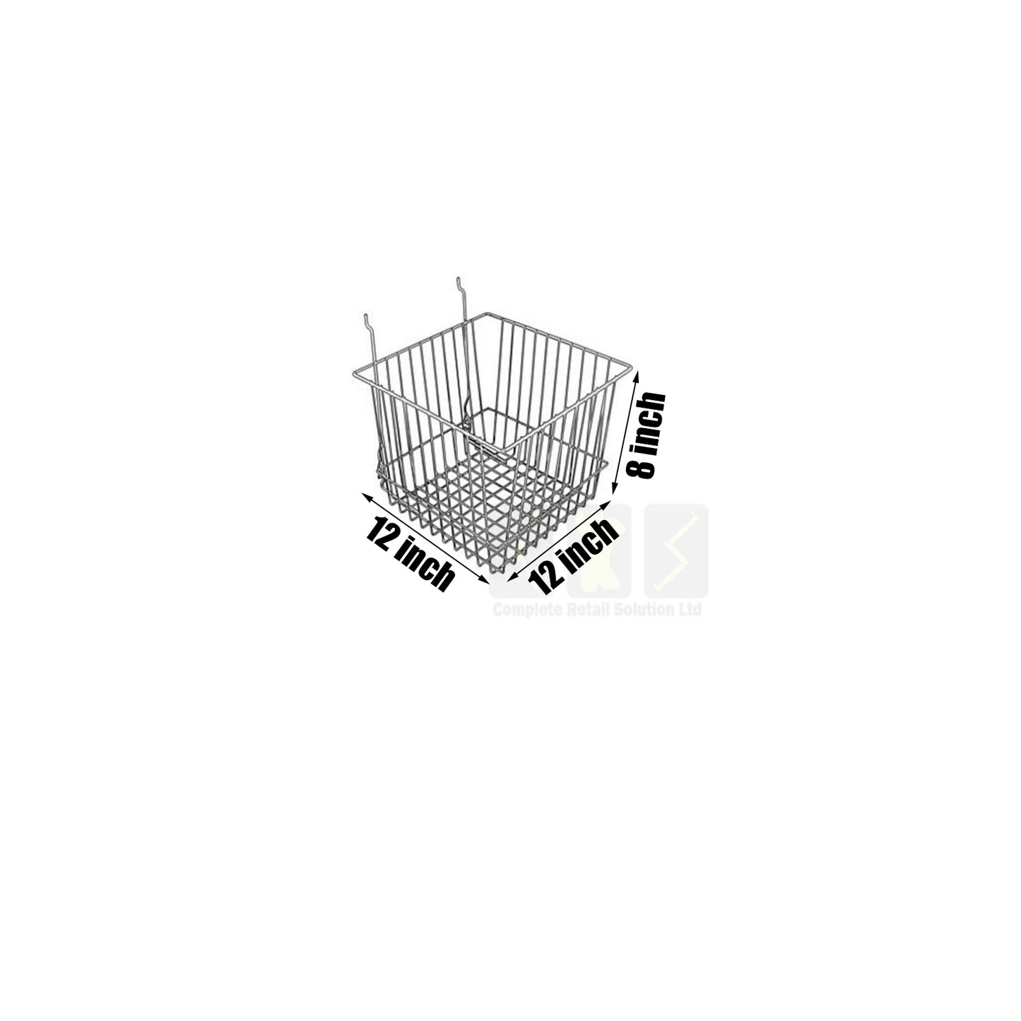 Heavy Duty Grid Mesh Retail Shop Display Basket