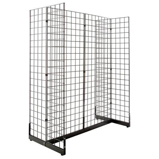 Black Grid Mesh Panel Gondola Base
