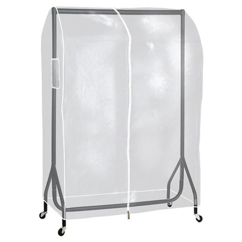 Clear Quality Clothes Garment Rail Protective Waterproof Cover