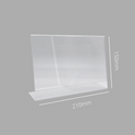 Acrylic Poster Holder Perspex Display Stand
