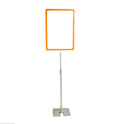 Adjustable Height Custom Floor Display Stand Sign Holder Poster Frame