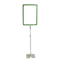 Adjustable Height Custom Floor Display Stand Sign Holder Poster Frame