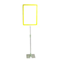 Adjustable Height Custom Floor Display Stand Sign Holder Poster Frame