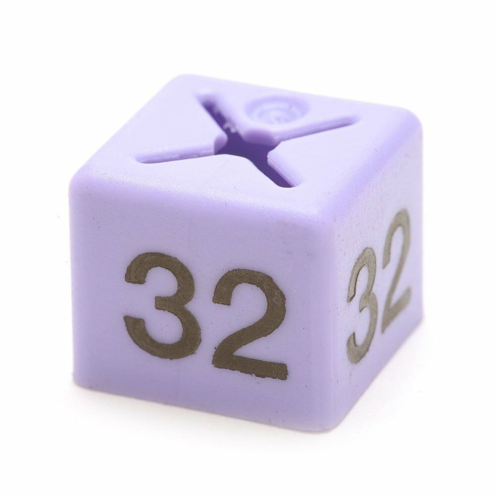 Garment Clothes Marker Size Cubes Pack Of 50