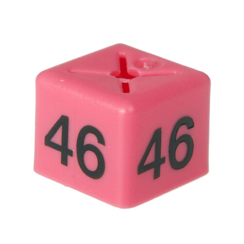 Garment Clothes Marker Size Cubes Pack Of 50