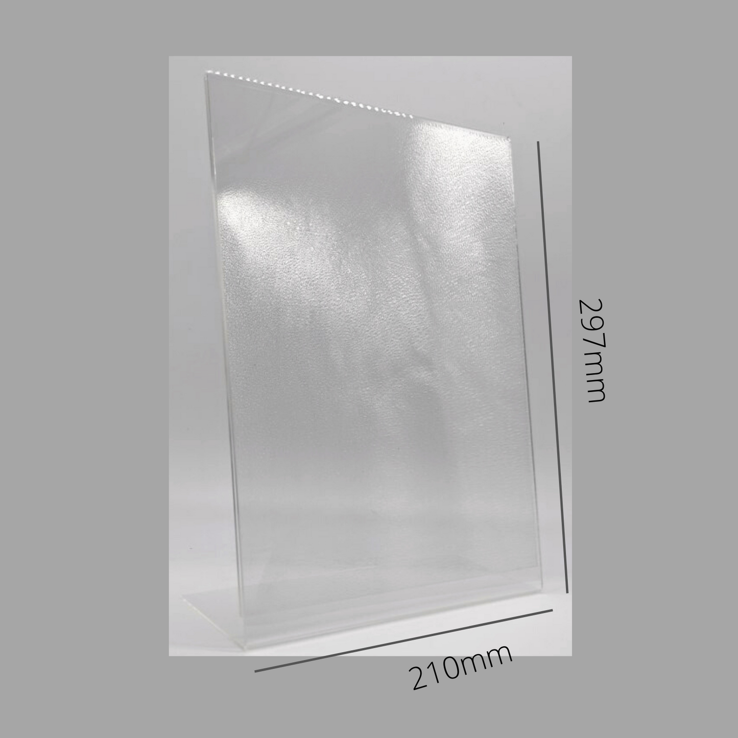Acrylic Poster Holder Perspex Display Stand