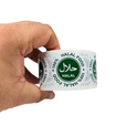 500x 100% Halal Food Stickers, Green Round 45mm Labels - Certified Halal for Food Packaging, Safe Seal for Restaurants, Catering & Grocery