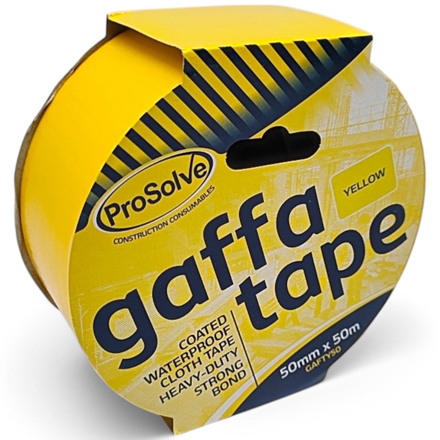 50mm X 50m Roll Gaffer Gaffa Cloth Waterproof Tape Top Quality