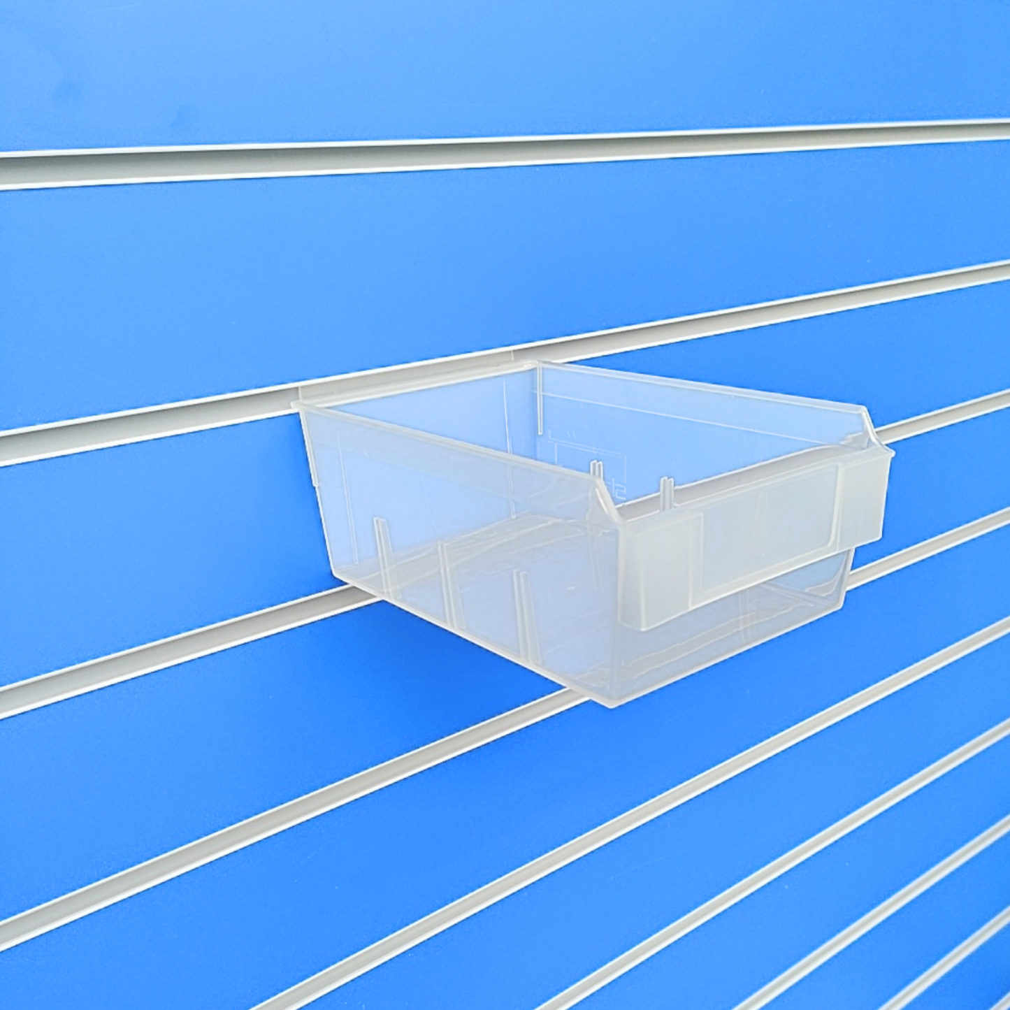 Medium Size Storage Box Slatbox Shelfbox Slatwall Display