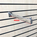 Oval Straight Arm For Slatwall Panel For Retail Display