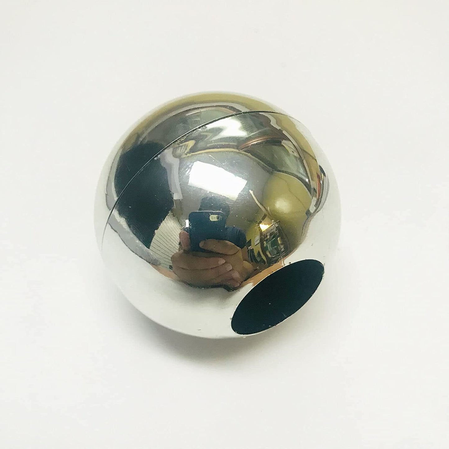 Decoration End Ball For Walk In Wardrobe Chrome Tubing Hanging Rail System
