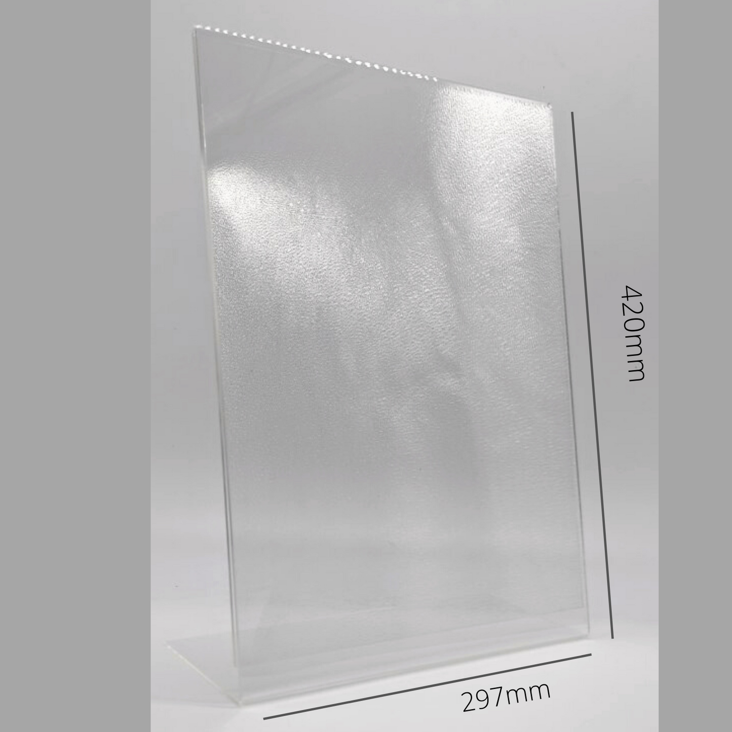 Acrylic Poster Holder Perspex Display Stand