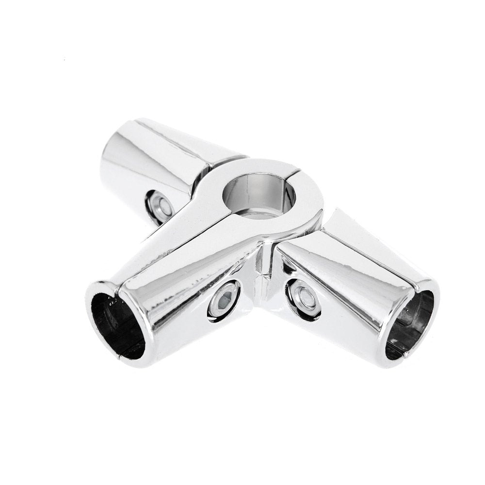 5-way Clamp Walk In Wardrobe Chrome Tubing Hanging Rail System