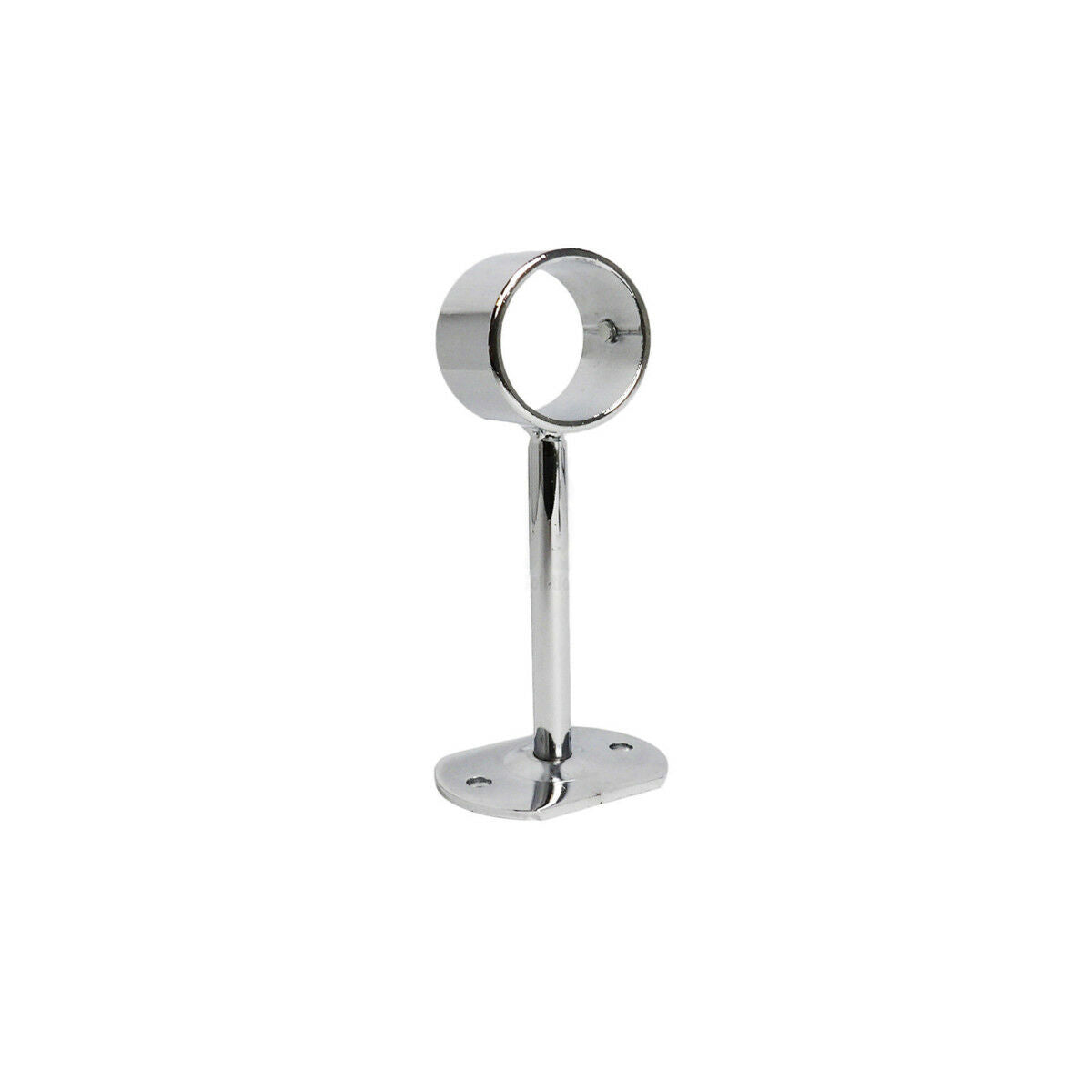 3 Inch Heavy Duty Drop Socket For Walk In Wardrobe Chrome Tubing Hanging Rail System