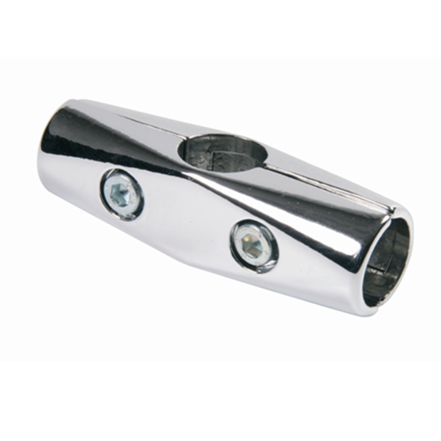 4-way Straight Clamp For Walk In Wardrobe Chrome Tubing Hanging Rail System