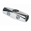 4-way Straight Clamp For Walk In Wardrobe Chrome Tubing Hanging Rail System