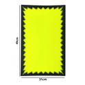 Dayglo Cards - YellowColoured Pack with Black Border