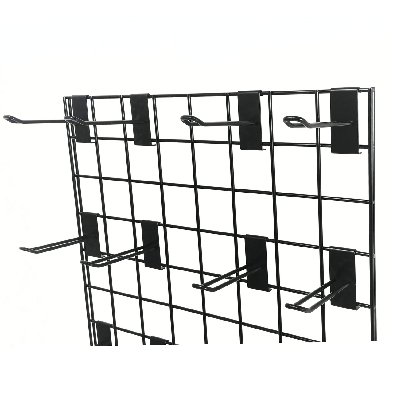 New 4ft Black Grid Panel - Heavy Duty Mesh with T-Leg for durable displays