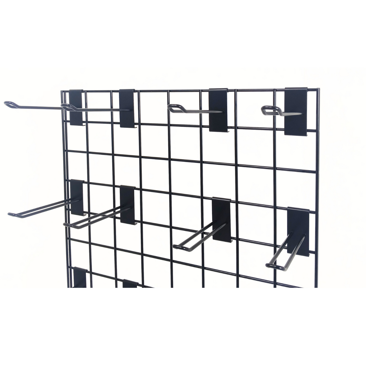 New 4ft Black Grid Panel - Heavy Duty Mesh with T-Leg for durable displays