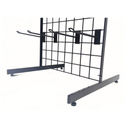 New 4ft Black Grid Panel - Heavy Duty Mesh with T-Leg for durable displays