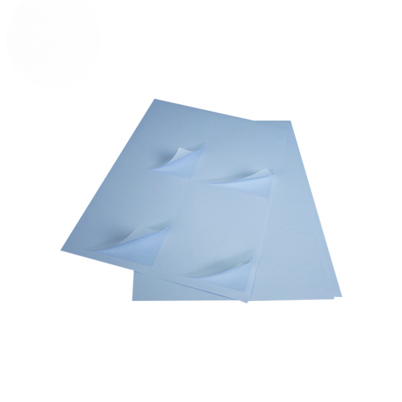 Multi-Purpose A4 White Self-Adhesive Labels 4 Label