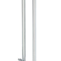 4 Way Folding Lingerie Rack with 16 Round 12" L Arms | Chrome