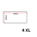 Compatible Dymo Thermal Label - 4XL