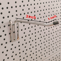 4 inch long pegboard hooks