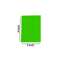 Thin Sized Plain Fluorescent Dyglo Cards